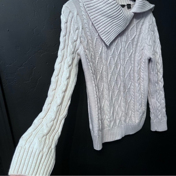 Jeanne Pierre women sweater Size: M Color: beige - Picture 8 of 9